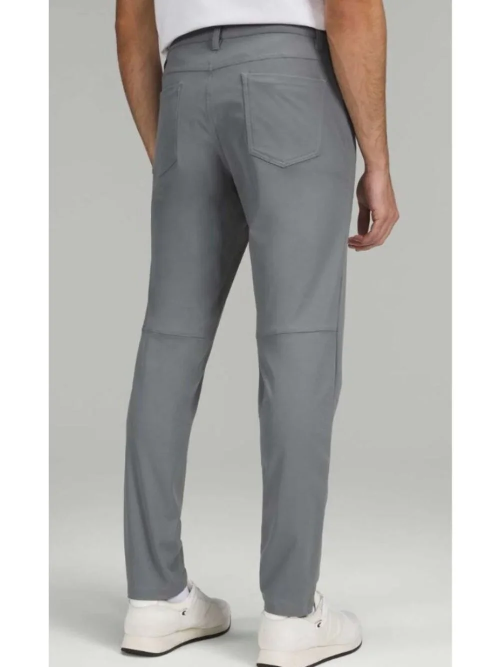 Lululemon ABC Slim-Fit Pant Full Length Warpstreme Grey-sz 34